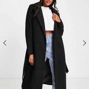 ASOS Formal Coat in Black